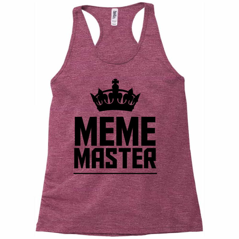 Meme Master Racerback Tank | Artistshot