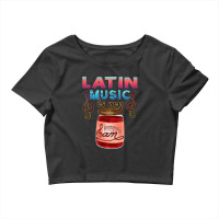 Latin Music Is My Jam Crop Top | Artistshot