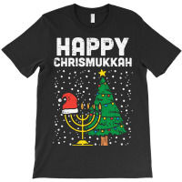 Happy Christmukkah Jewish Christmas Hanukkah Chanukah Gift T-shirt | Artistshot