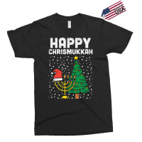 Happy Christmukkah Jewish Christmas Hanukkah Chanukah Gift Exclusive T-shirt | Artistshot