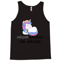 Dyslexia Magical Unicorn Learning Disability Dyslexic Alexia T Shirt Tank Top | Artistshot