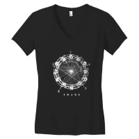 Coltrane Chord Changes Mandala (light Design) Women's V-neck T-shirt | Artistshot