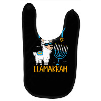 Happy Hanukkah Jewish Christmas Jewish Hanukkah Llamakkah Baby Bibs | Artistshot