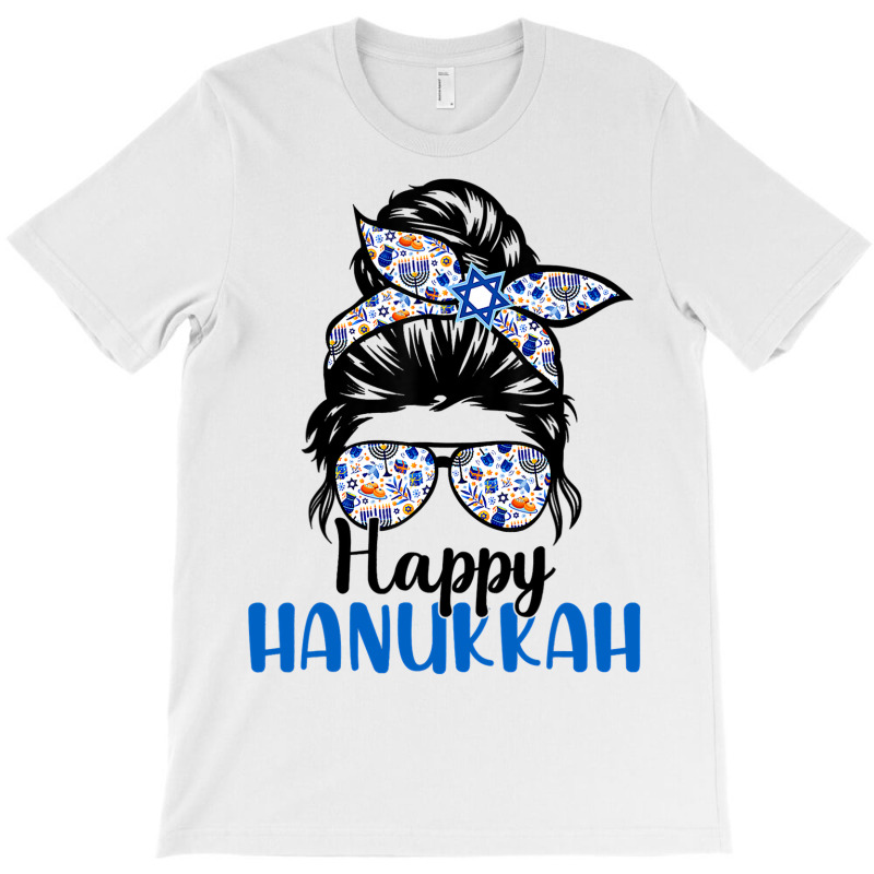 Happy Hanukkah Jewish Messy Christmas Pajama Gift T-shirt | Artistshot