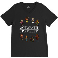 Retro Octoshirt V-neck Tee | Artistshot