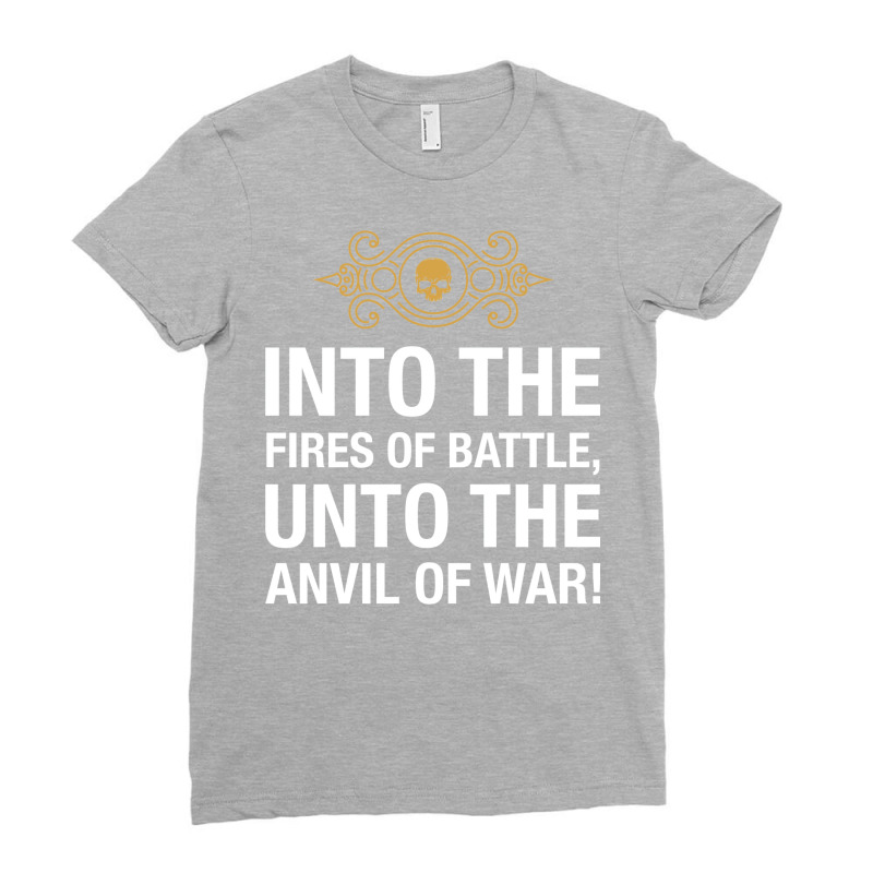 Salamanders Battlecry Miniature Wargaming Gaming Ladies Fitted T-Shirt by tsolakmakasop | Artistshot