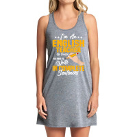 I'm An English Teacher Grammar Language T Shirt Tank Dress | Artistshot