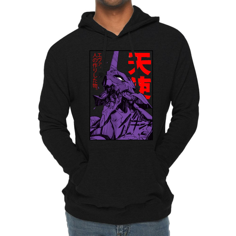 Evangelion Eva Lightweight Hoodie by carolbrack | Artistshot