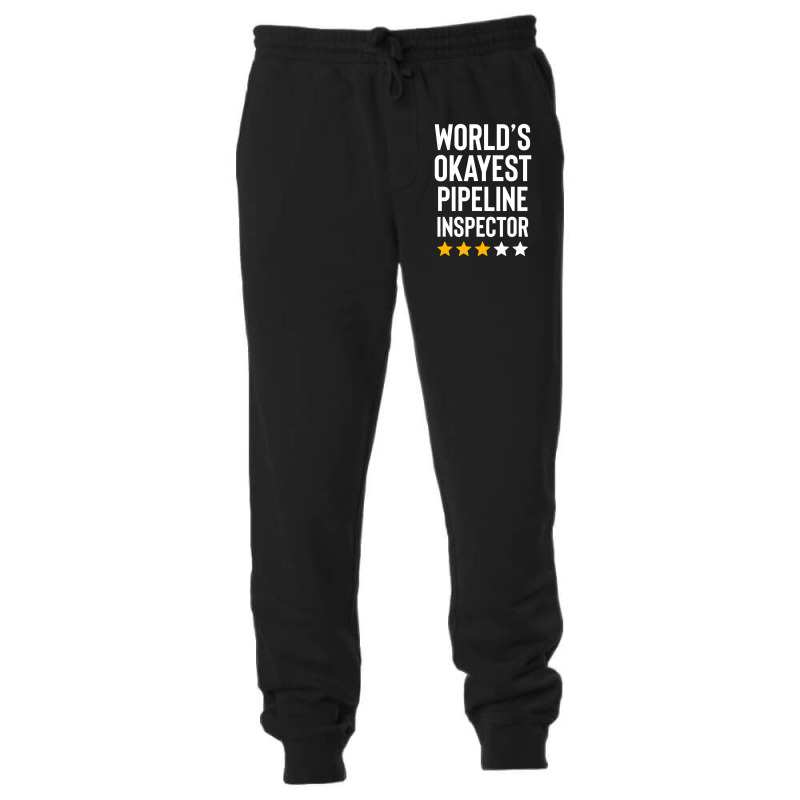 Worlds Okayest Pipeline Inspector Birthday Gag Unisex Jogger | Artistshot