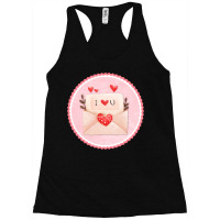 Valentines Day T  Shirt Valentine's Day Scallop Circle Love Letter 4 T Racerback Tank | Artistshot