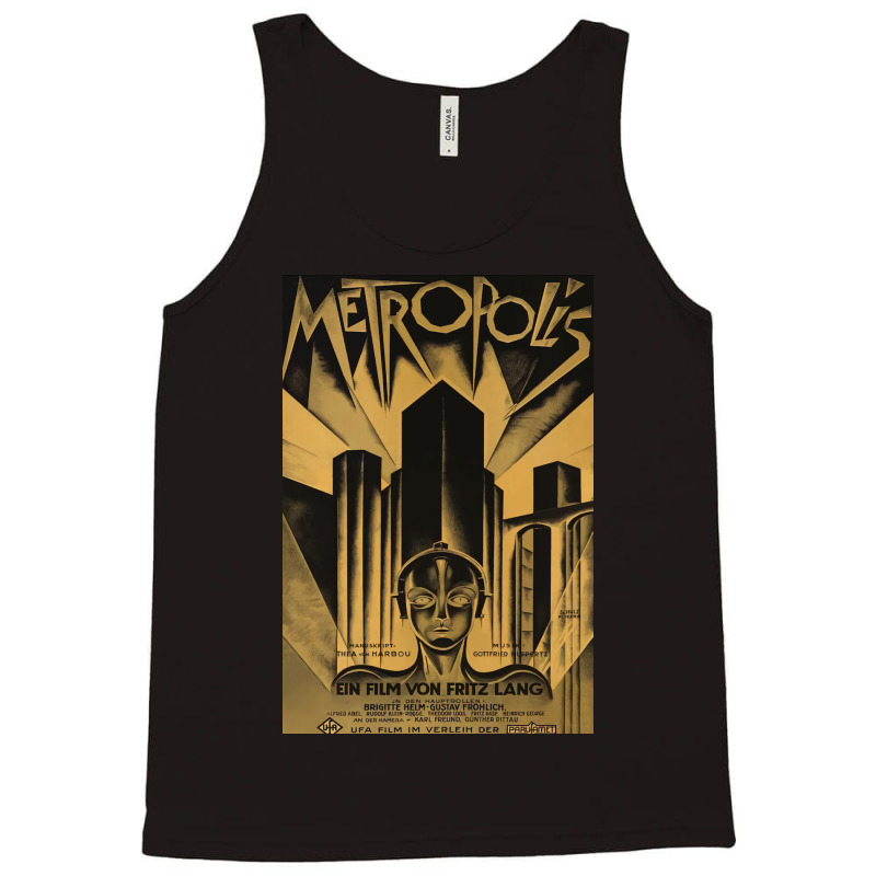 Metropolis Tank Top by carolbrack | Artistshot