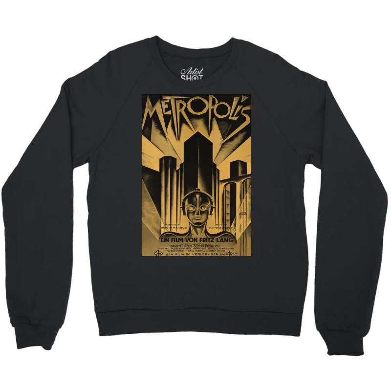 Metropolis Crewneck Sweatshirt by carolbrack | Artistshot