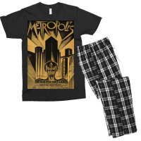 Metropolis Men's T-shirt Pajama Set | Artistshot