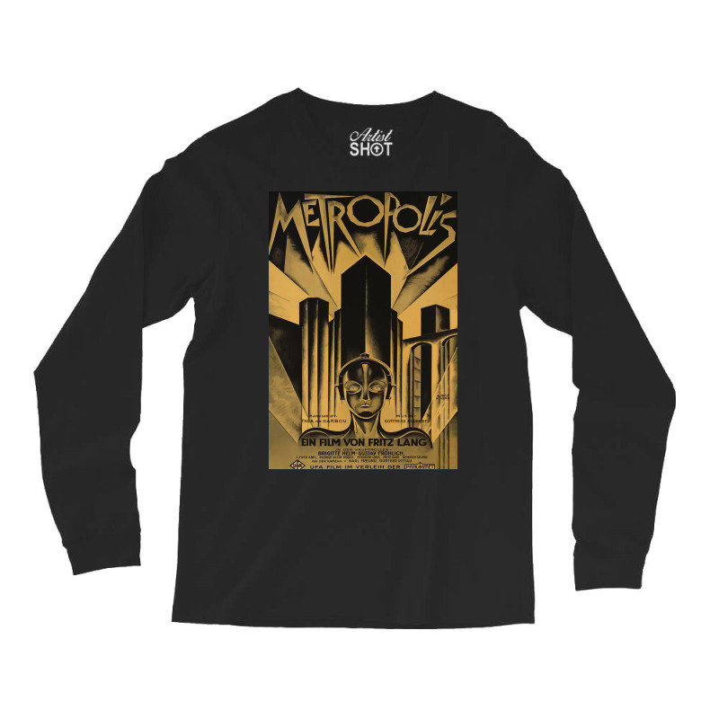 Metropolis Long Sleeve Shirts by carolbrack | Artistshot