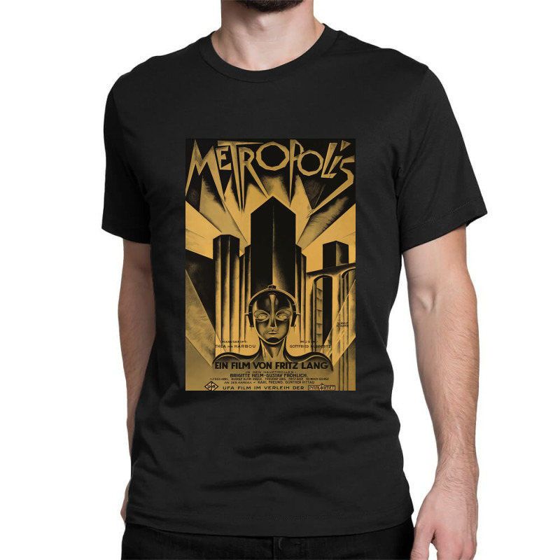 Metropolis Classic T-shirt by carolbrack | Artistshot