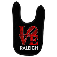 Love Raleigh City Map From Raleigh 919 Tank Top Baby Bibs | Artistshot