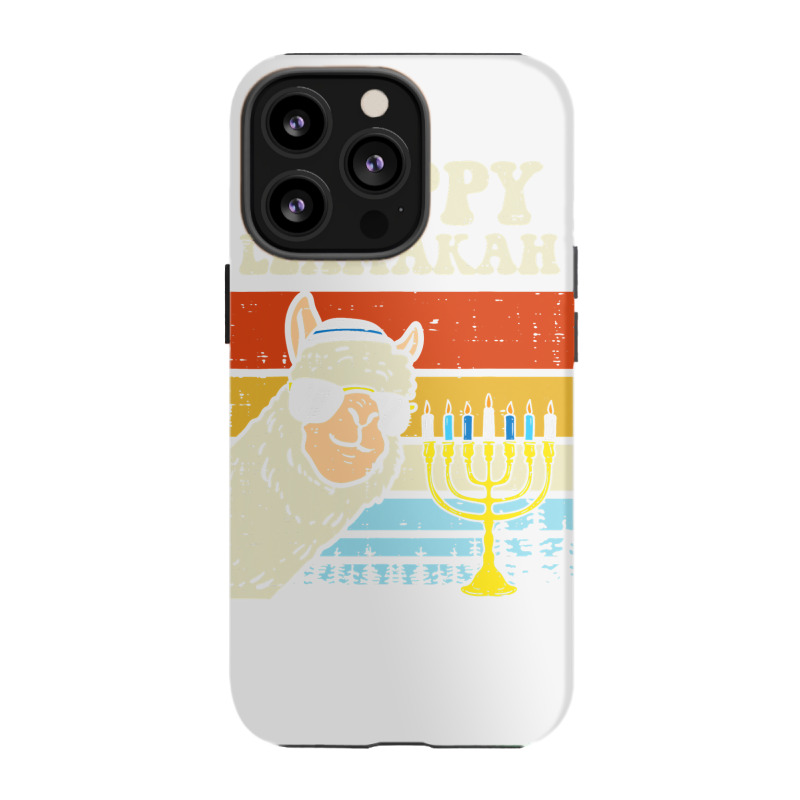 Happy Llamakah Jewish Llama Funny Hanukkah Pajamas Chanukah Iphone 13 Pro Case | Artistshot