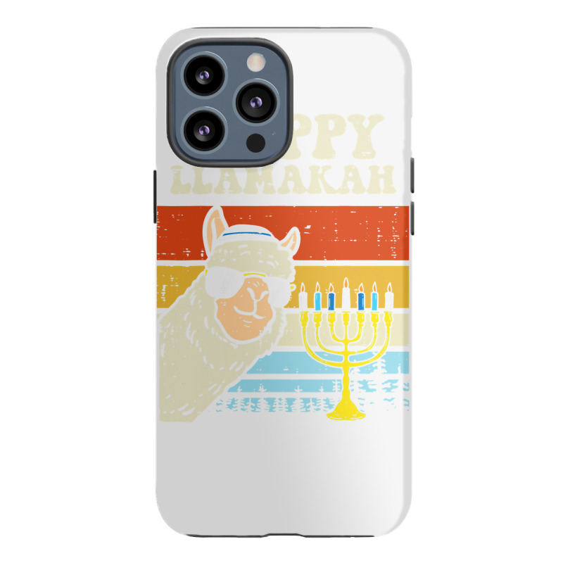 Happy Llamakah Jewish Llama Funny Hanukkah Pajamas Chanukah Iphone 13 Pro Max Case | Artistshot