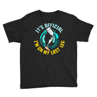 It's Official I'm On My Last Leg   Leg Prosthetic T Shirt Youth Tee | Artistshot