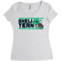 Shell Yeah Red Eared Slider Tortoise Painted Lover Turtle T Shirt Women's Triblend Scoop T-shirt | Artistshot