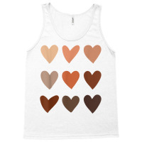 Melanin Skin Tone Hearts, Be Kind, Black History Month T Shirt Tank Top | Artistshot