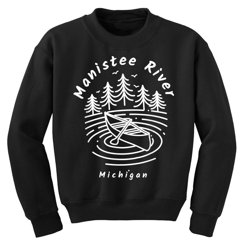 Manistee River Michigan T Shirt Youth Sweatshirt | Artistshot