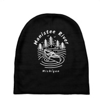 Manistee River Michigan T Shirt Baby Beanies | Artistshot