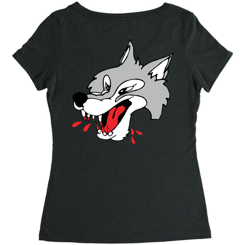 New-sudbury-wolves Women's Triblend Scoop T-shirt by bc.rocky | Artistshot