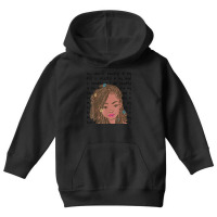 My Skin My Hair Is Beautiful Black Girl Black History Month T Shirt Youth Hoodie | Artistshot