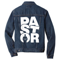 Profession Job Work   Pastor T Shirt Men Denim Jacket | Artistshot