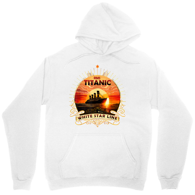 Titanic Ship Atlantic Ocean Cruise Voyage Old Vintage 1912 T Shirt Unisex Hoodie | Artistshot