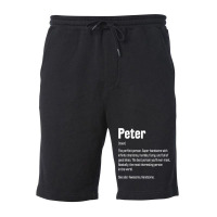 Peter Definition Funny First Name Humor Nickname T Shirt Fleece Short | Artistshot