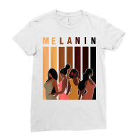 Melanin Shades Women Black Pride Black Culture T Shirt Ladies Fitted T-shirt | Artistshot