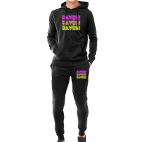 Raves Funny Raving Festival Electronic Music Hippy Dancing T Shirt Hoodie & Jogger Set | Artistshot