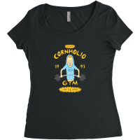 Cornholio's Gym Women's Triblend Scoop T-shirt | Artistshot