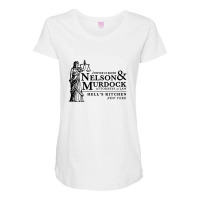 Daredevil Attorneys At Law Maternity Scoop Neck T-shirt | Artistshot