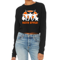 Ginyu Force With Style Cropped Sweater | Artistshot