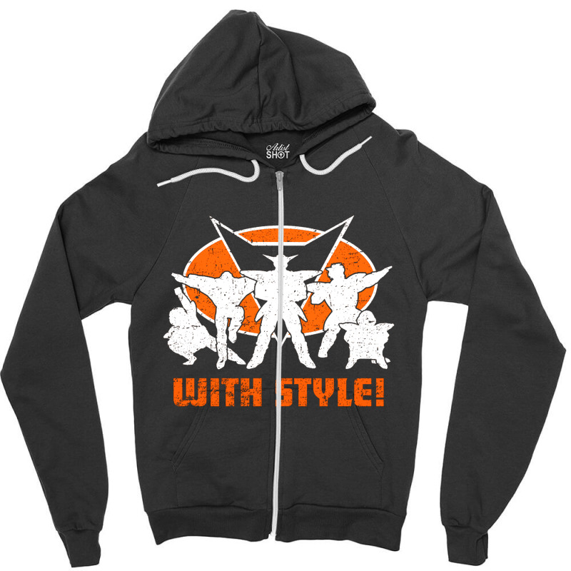 Ginyu Force With Style Zipper Hoodie by Bogaya | Artistshot