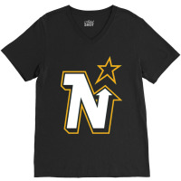 Vintage Minnesota Hockey Retro North Stars V-neck Tee | Artistshot