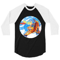 Tiger 3/4 Sleeve Shirt | Artistshot