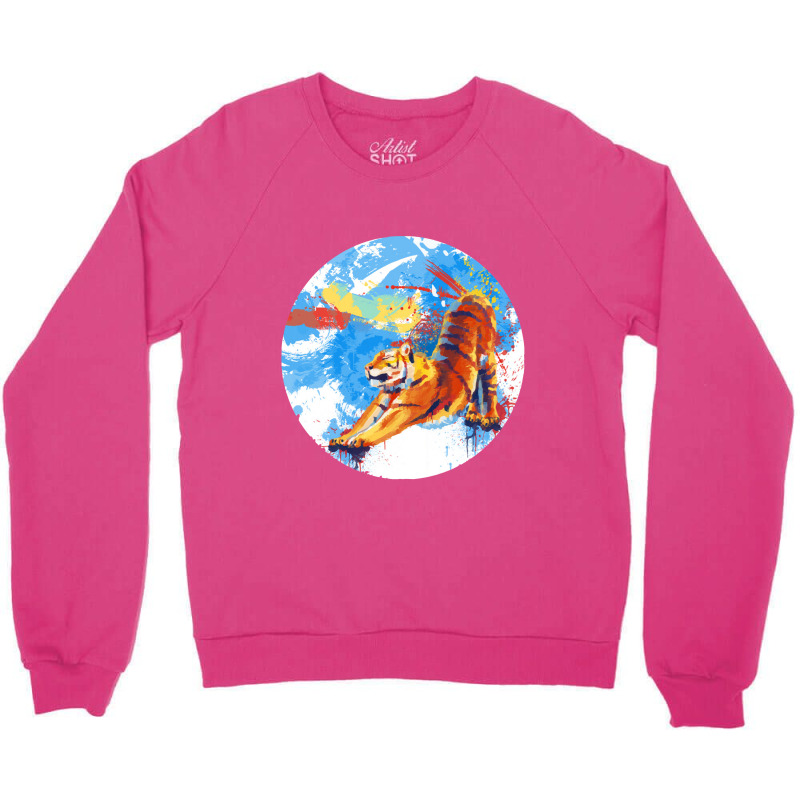 Tiger Crewneck Sweatshirt | Artistshot