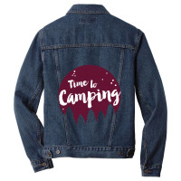 Camping Time Men Denim Jacket | Artistshot