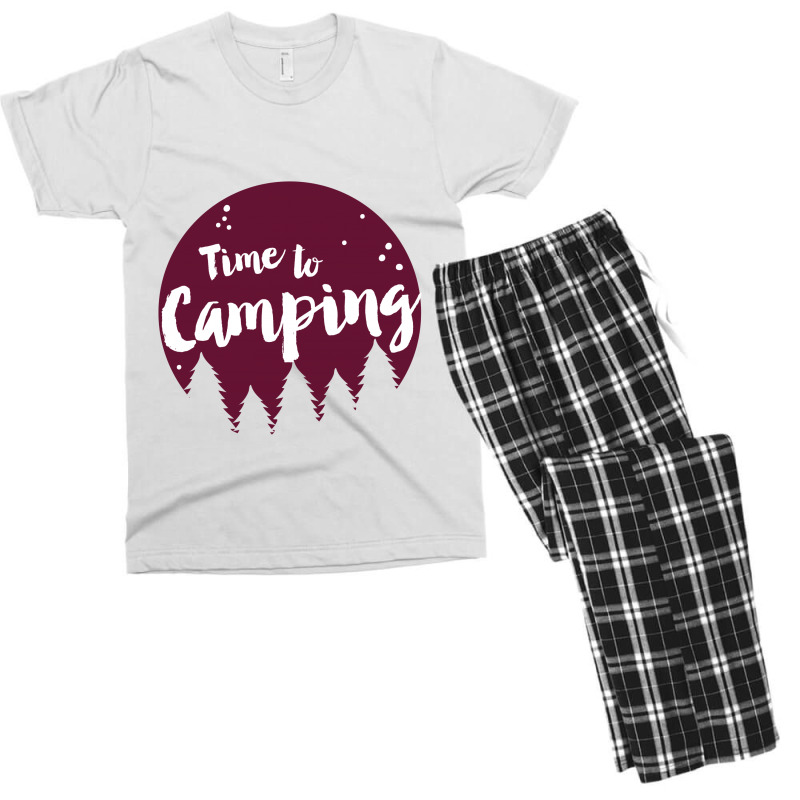 Camping Time Men's T-shirt Pajama Set by Perfect Designers | Artistshot