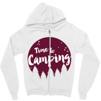 Camping Time Zipper Hoodie | Artistshot