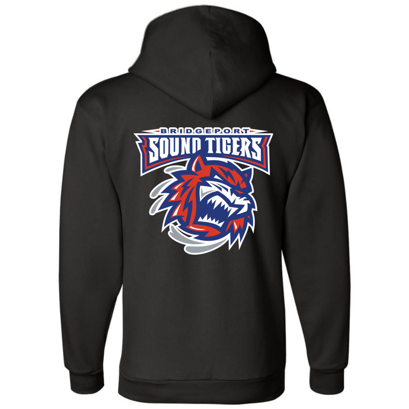 The-bridgeport-sound-tigers-sun Champion Hoodie | Artistshot