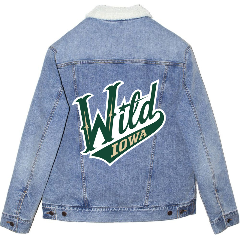 New-iowa-wild-sun Unisex Sherpa-lined Denim Jacket | Artistshot