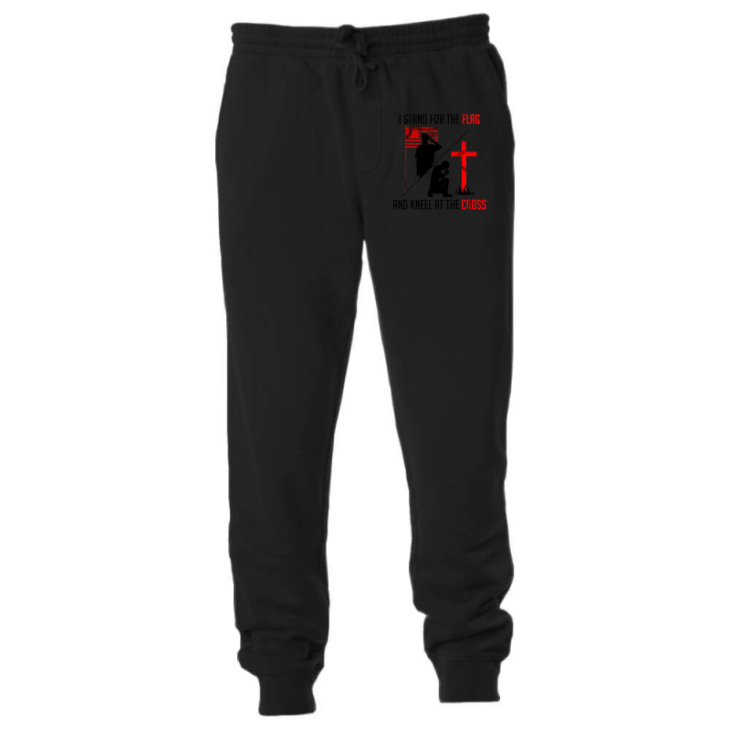 I Stand For The Flag And Kneel At The Cross Unisex Jogger | Artistshot