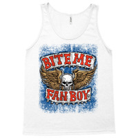 Bite Me Fanboy! Tank Top | Artistshot