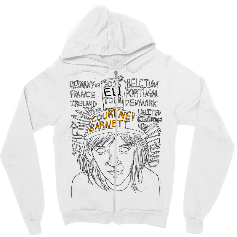 Courtney Barnett Müsic Zipper Hoodie | Artistshot