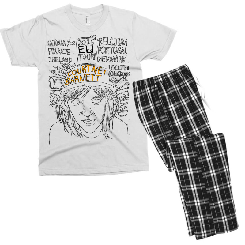 Courtney Barnett Müsic Men's T-shirt Pajama Set | Artistshot